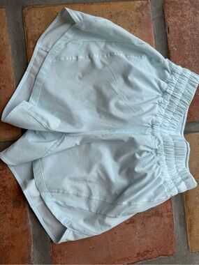 Lululemon tracked that high rise shorts 5”